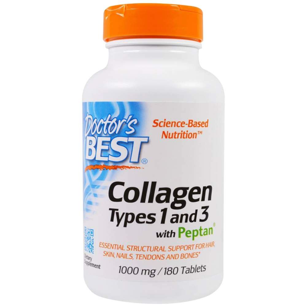 BEST Colagen Tipurile 1 și 3 / 1000 mg - 180 Tablete