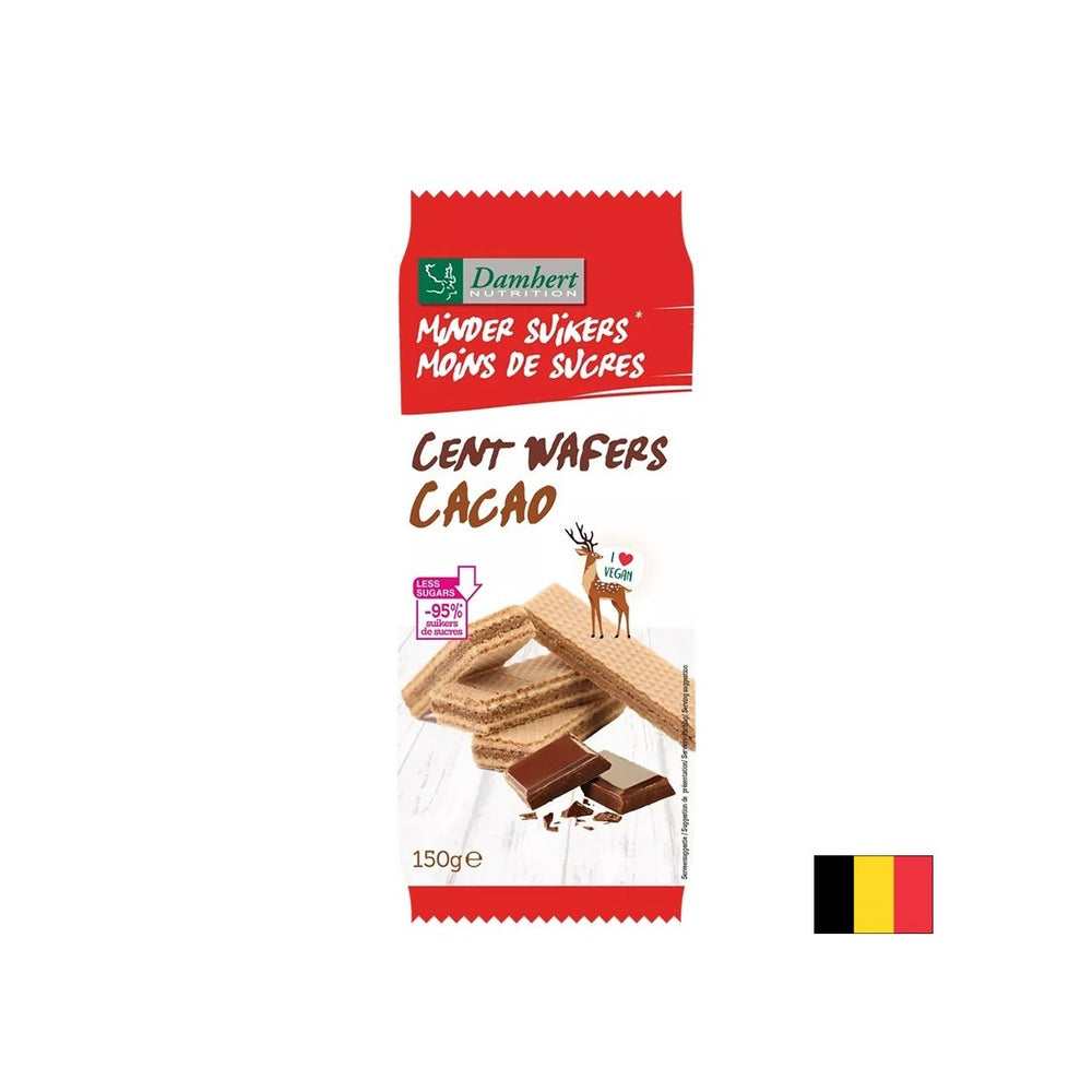 Vafe cu cremă de cacao (fără zahăr), 150 g