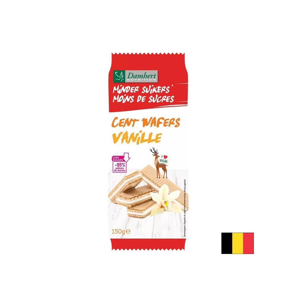 Vafe cu cremă de vanilie (fără zahăr), 150 g
