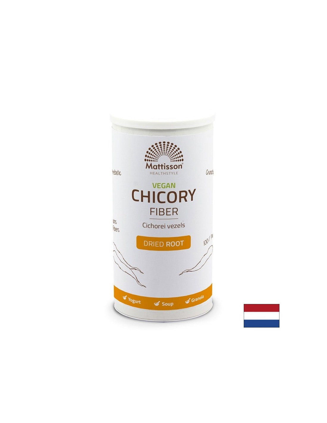 Fibre vegane din rădăcină de cicoare 200g Mattisson Healthstyle