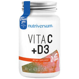 Vita C + D3 | Vitamina C 500 mg + Vitamina D 1000 UI 60 Tablete