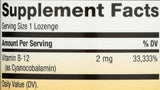 Vitamina B-12 2000 mcg - 100 drajeuri