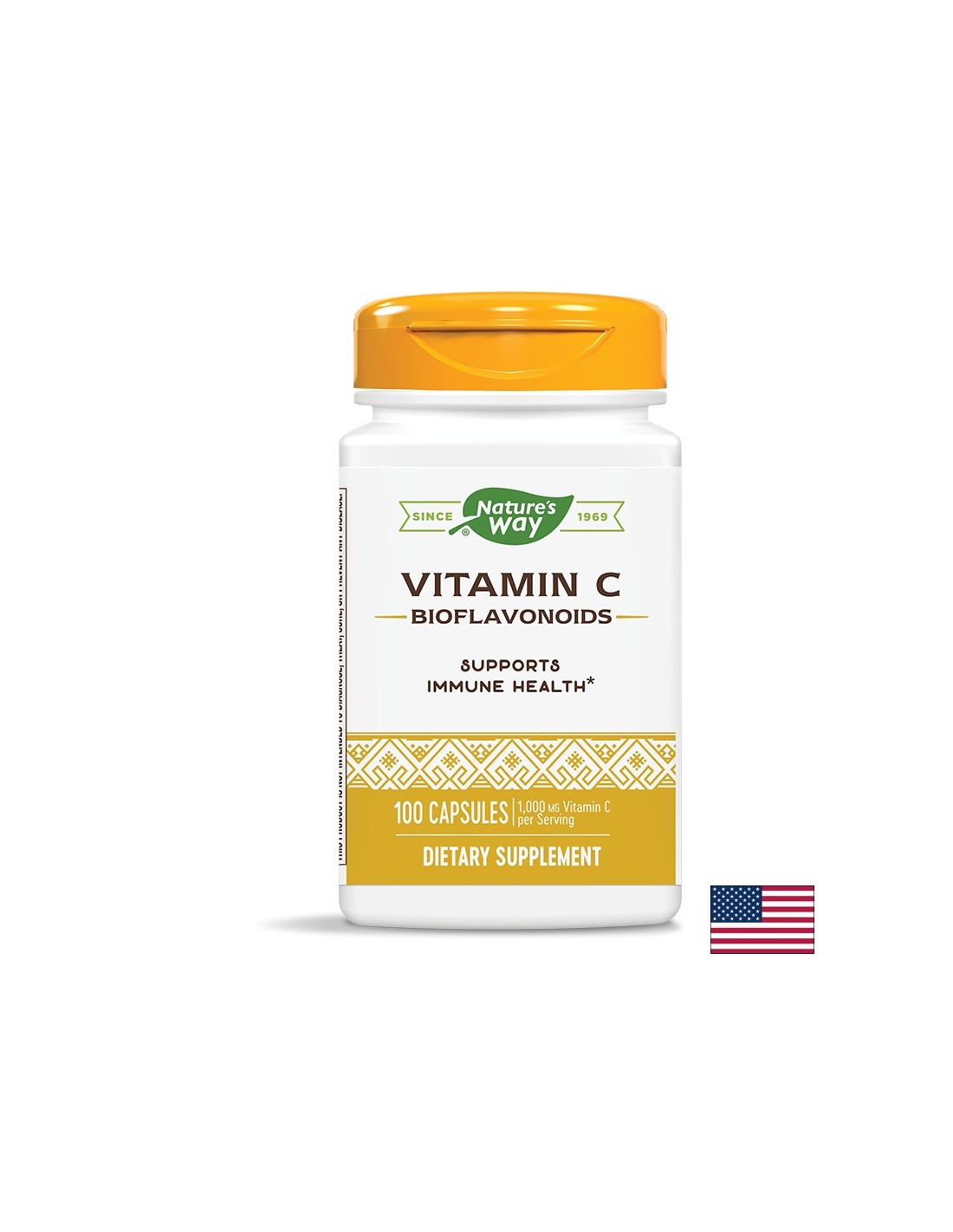 Vitamina C Bioflavonoide/ Vitamina C &amp; Bioflavone 500 mg x 100 capsule Nature's Way
