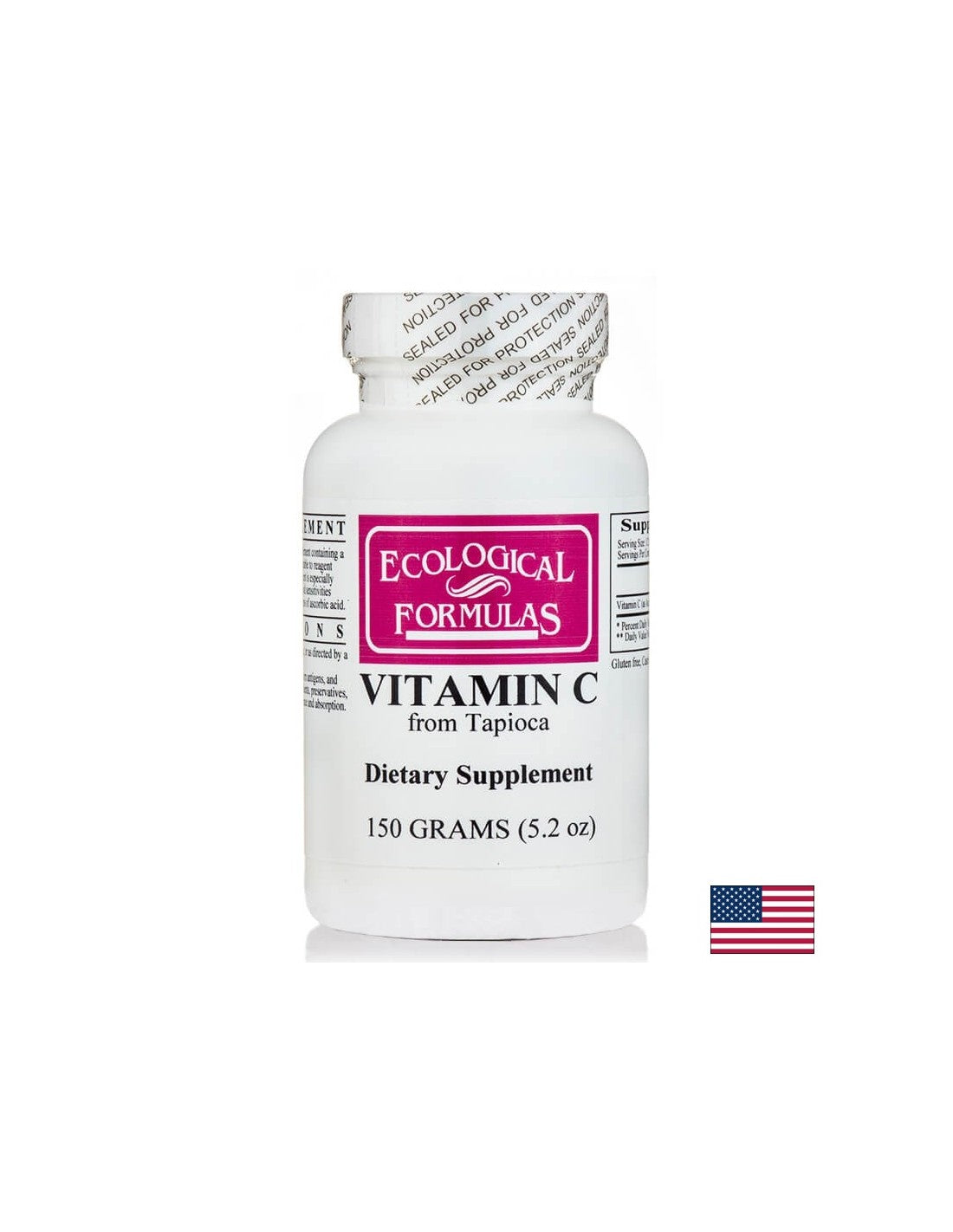 Vitamina C din tapioca - Imunostimulator si antioxidant, 150 g pulbere