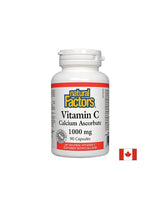 Vitamina C 1000 mg | Capsule de ascorbat de calciu - 90 capsule