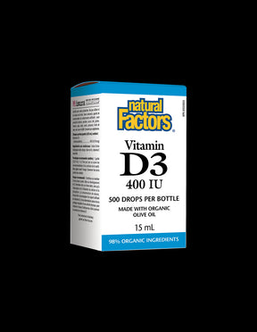 Vitamin D3 400 IU Drops - 15 ml - Nutra Best Europe
