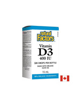 Vitamina D3 400 UI Picaturi - 15 ml
