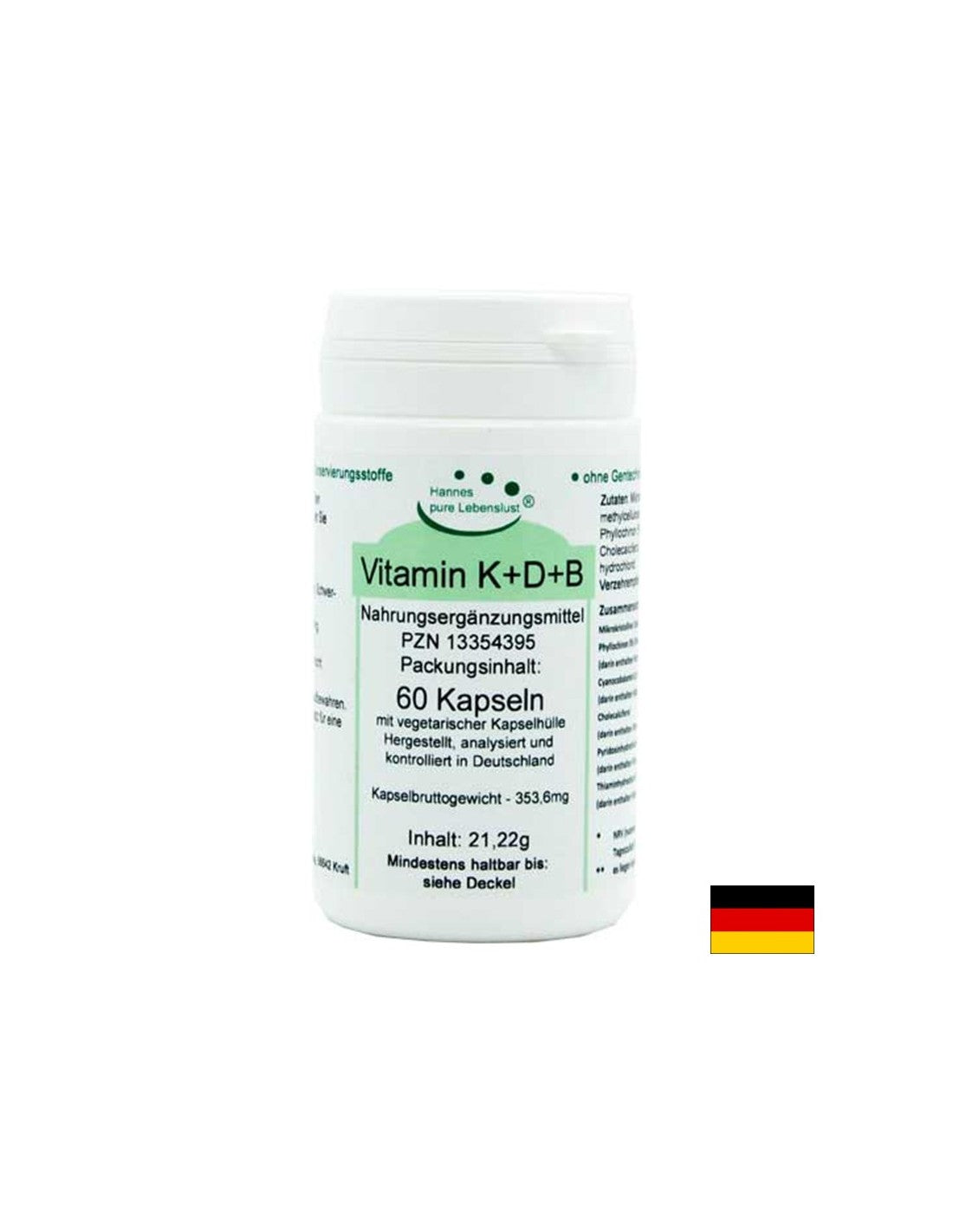 Vitamina K + D + B - Vitamina K + D + B, 60 capsule El Compra