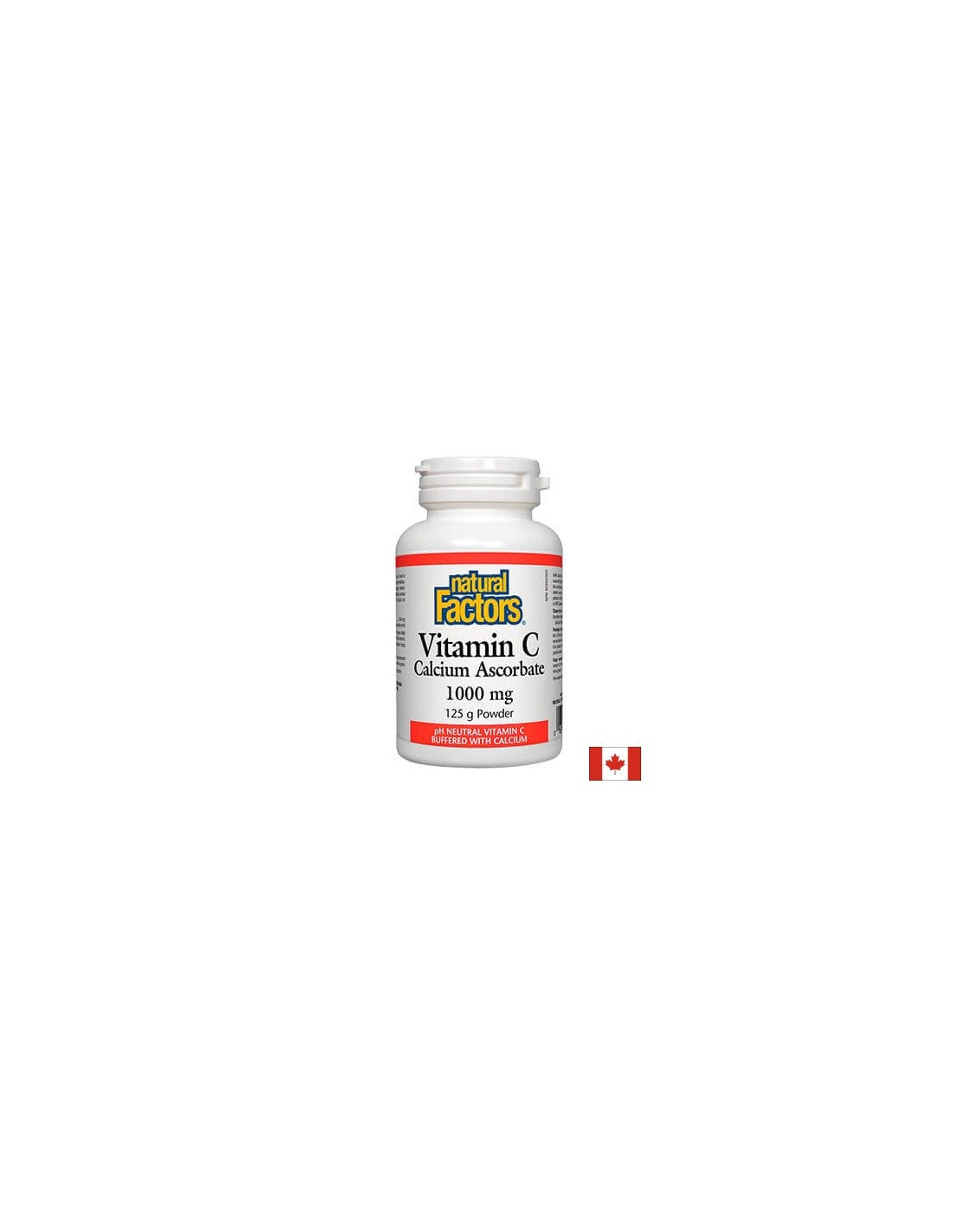 Vitamina C 1000 mg Ascorbat de calciu - 125 grame