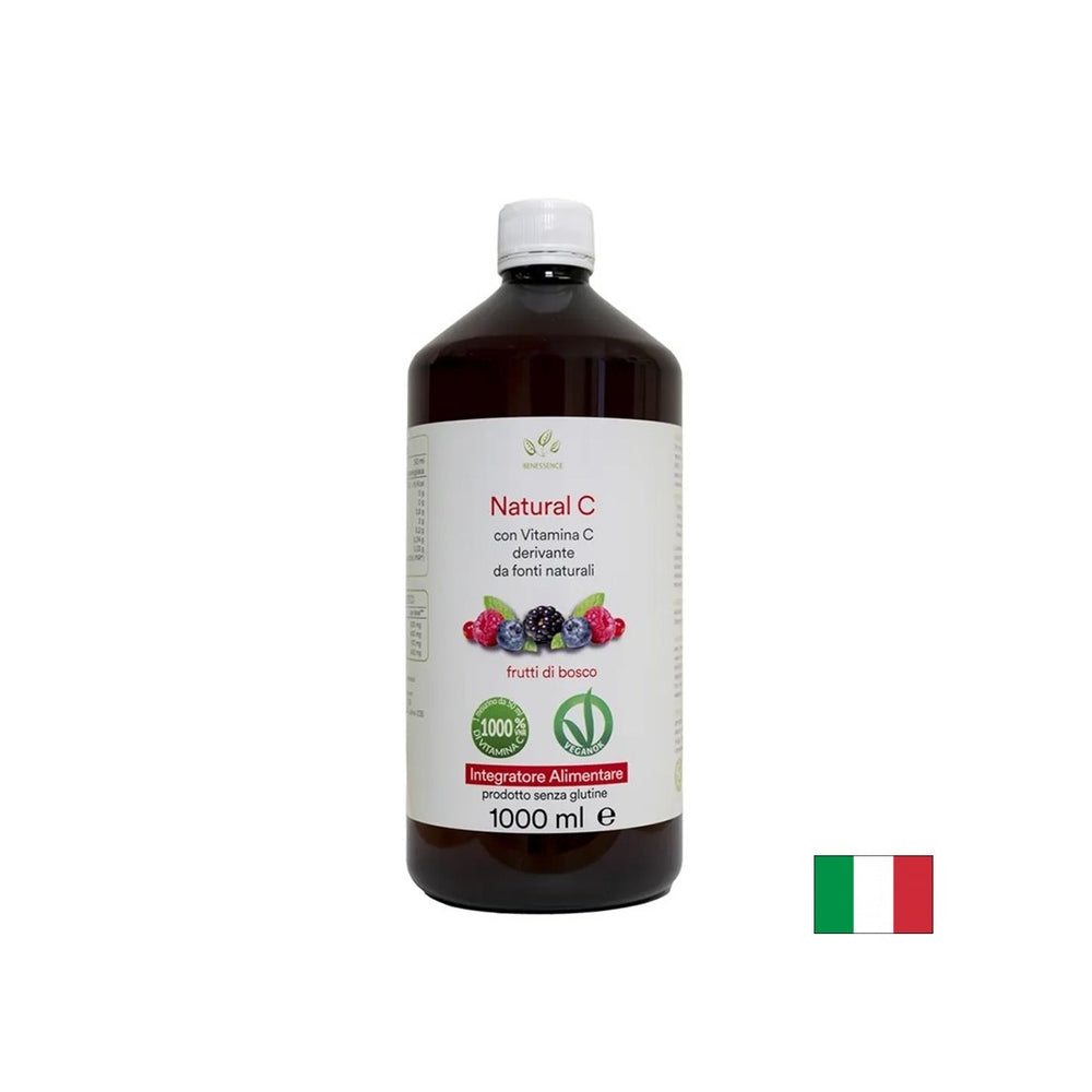 Suc de fructe de pădure + acerola și măceșe (vit. C naturală) - Imunitate și energie, 1 litru, 20 de doze