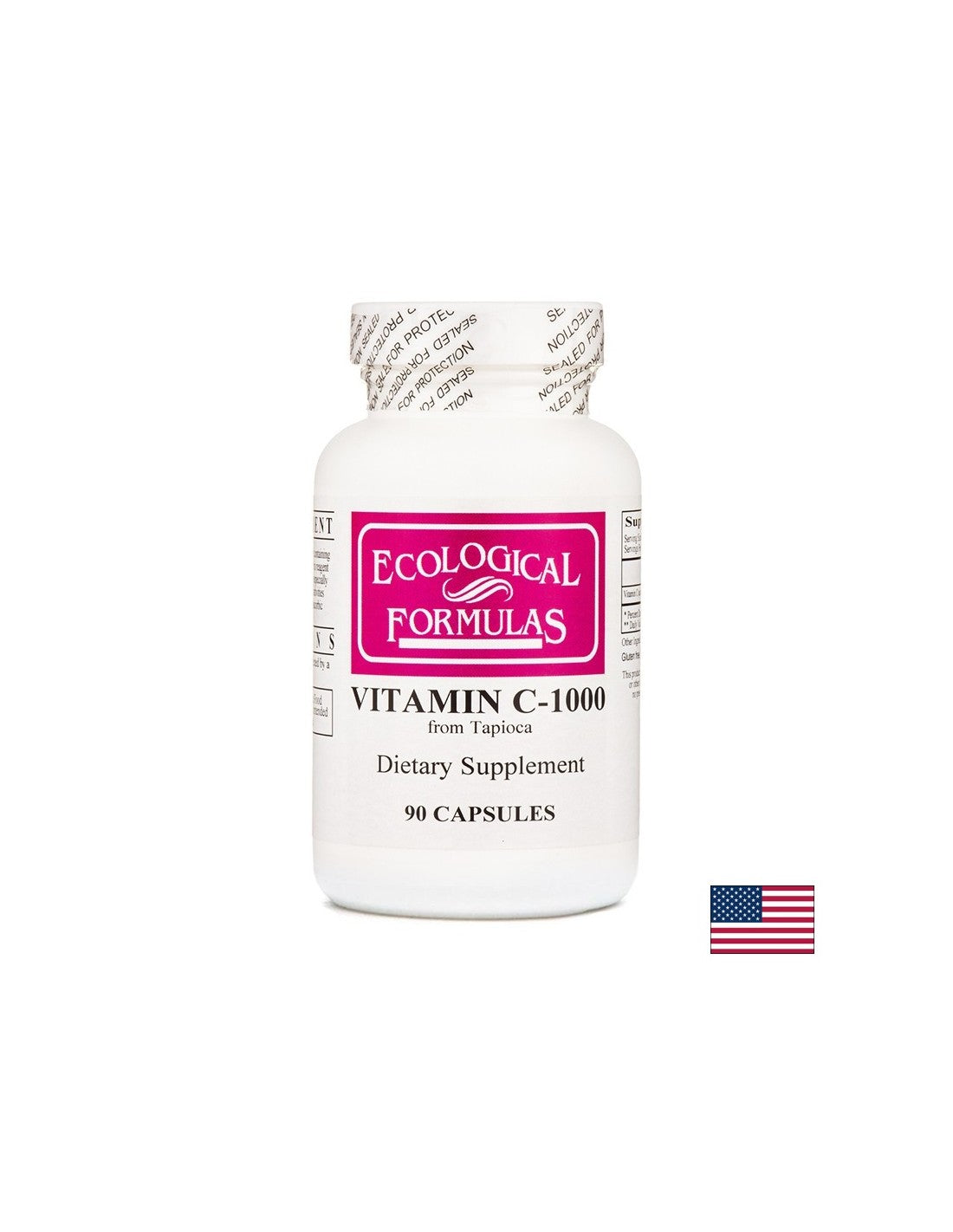 Vitamina C din Tapioca - 1000 mg, 90 capsule