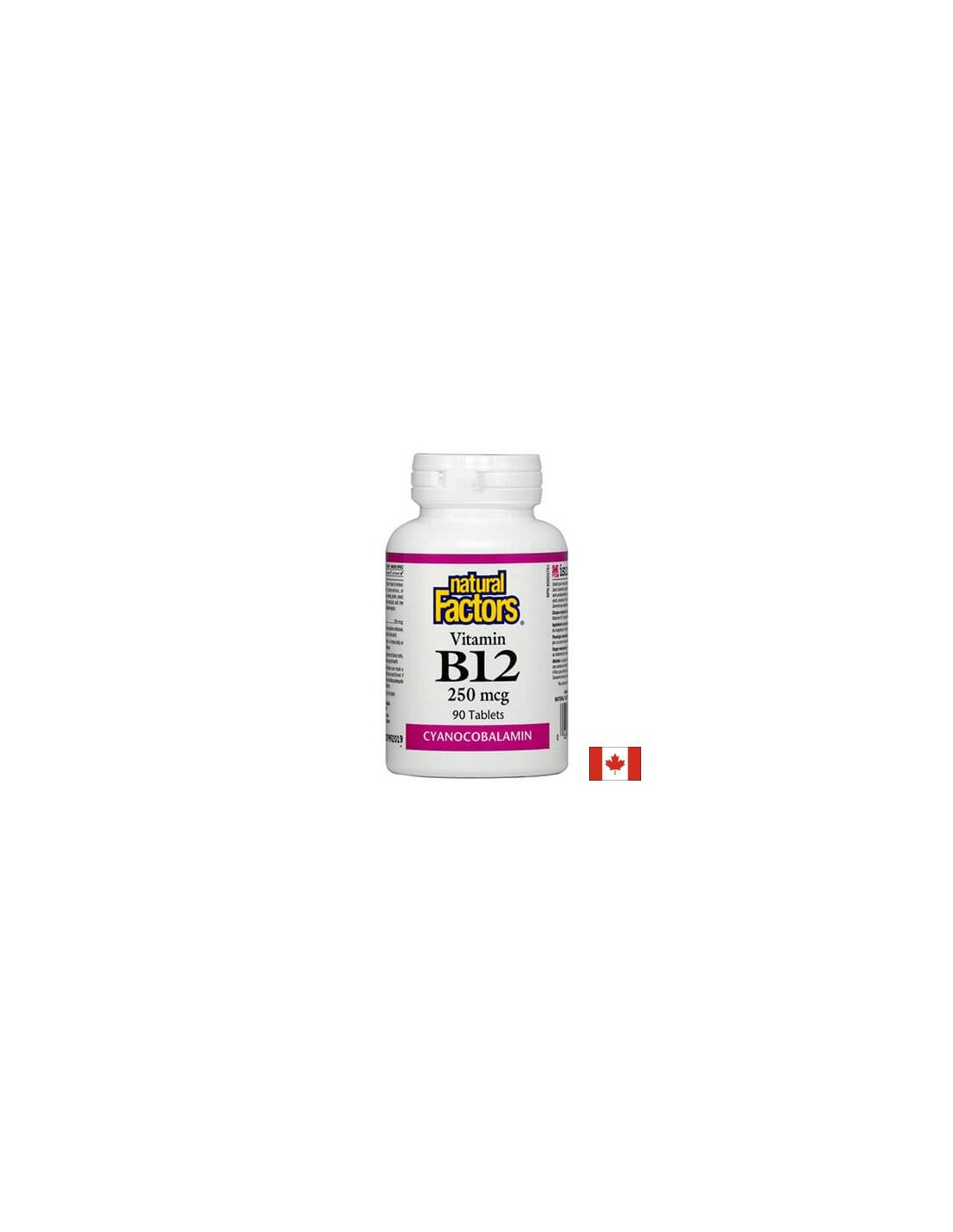 Vitamina B12 250 mcg - 90 tablete