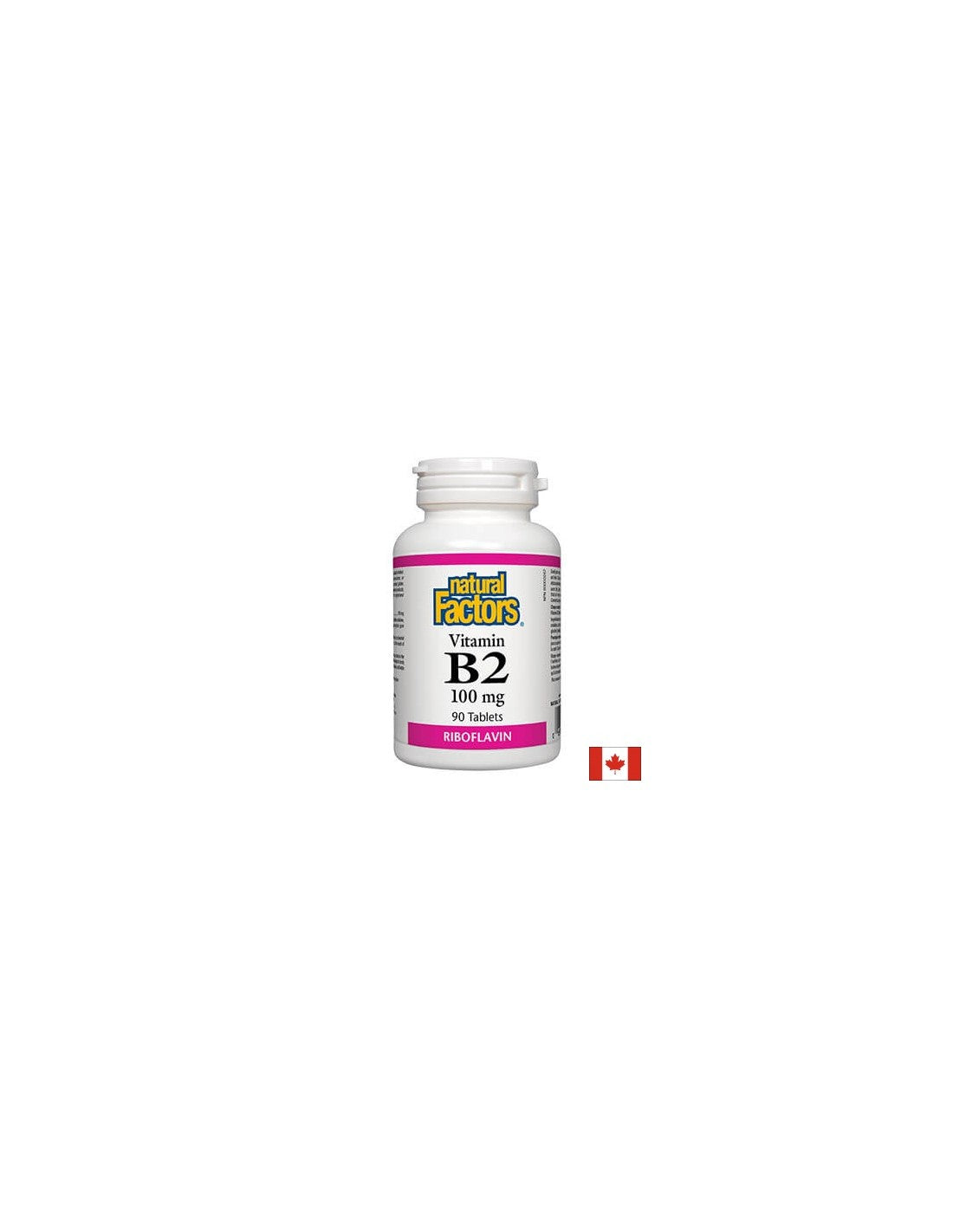 Vitamina B2 100 mg - 90 tablete
