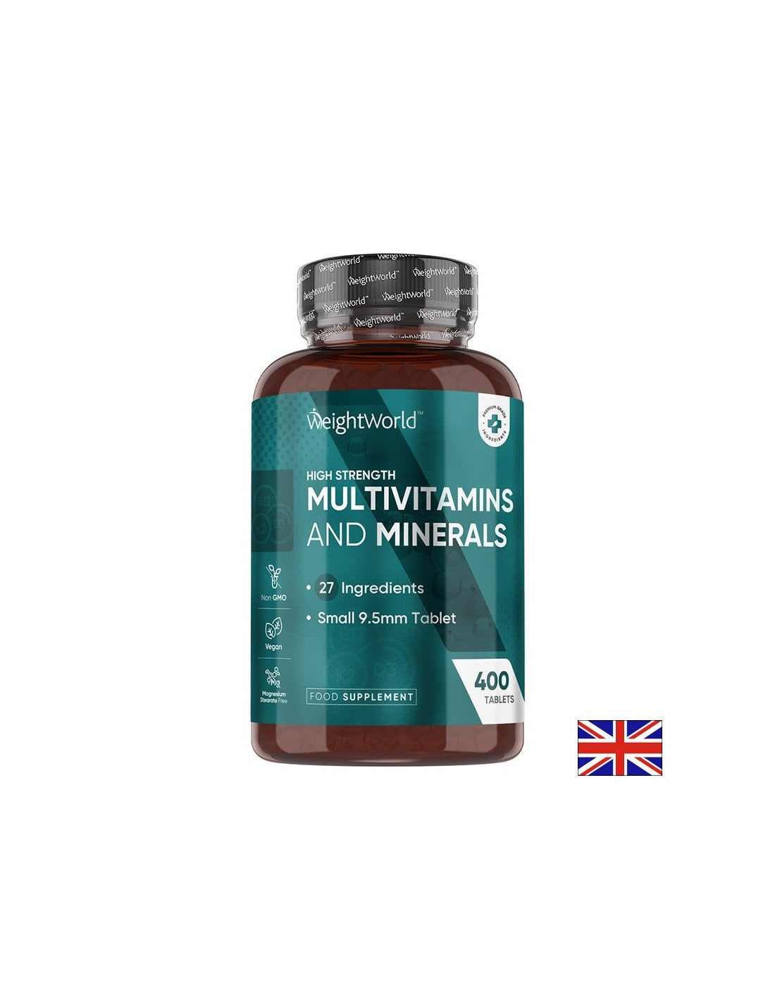 Vitamine și minerale cu concentrație mare, 400 de comprimate