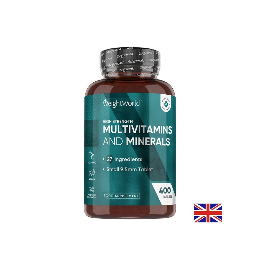Vitamine și minerale cu concentrație mare, 400 de comprimate