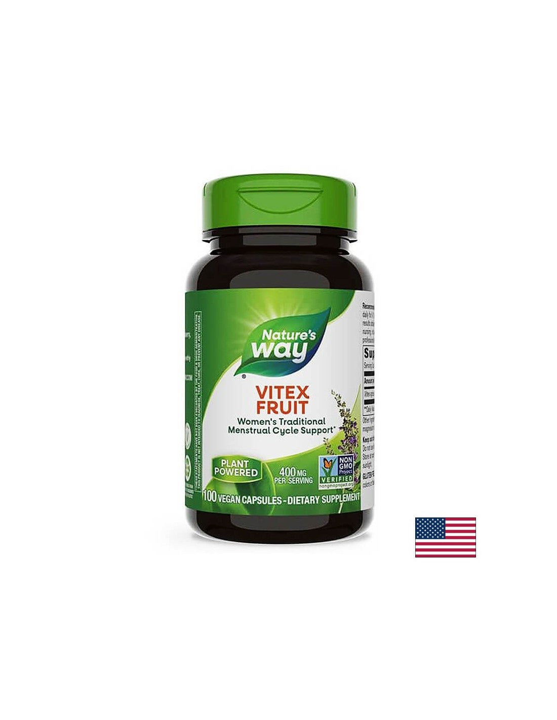 Vitex Fruit/ Vitex (fructe) 400 mg x 100 capsule Nature's Way