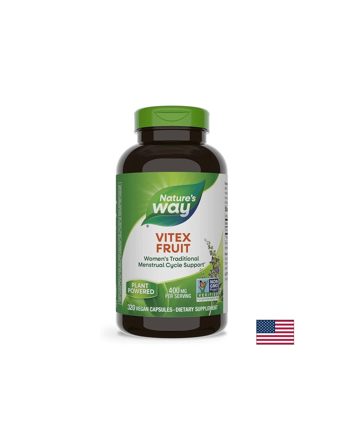 Vitex Fruit/ Vitex (fructe) 400 mg x 320 capsule Nature's Way