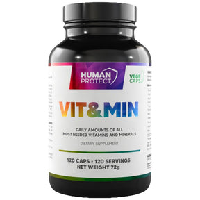 Vit & Min | Daily Formula - 120 capsules - Nutra Best Europe