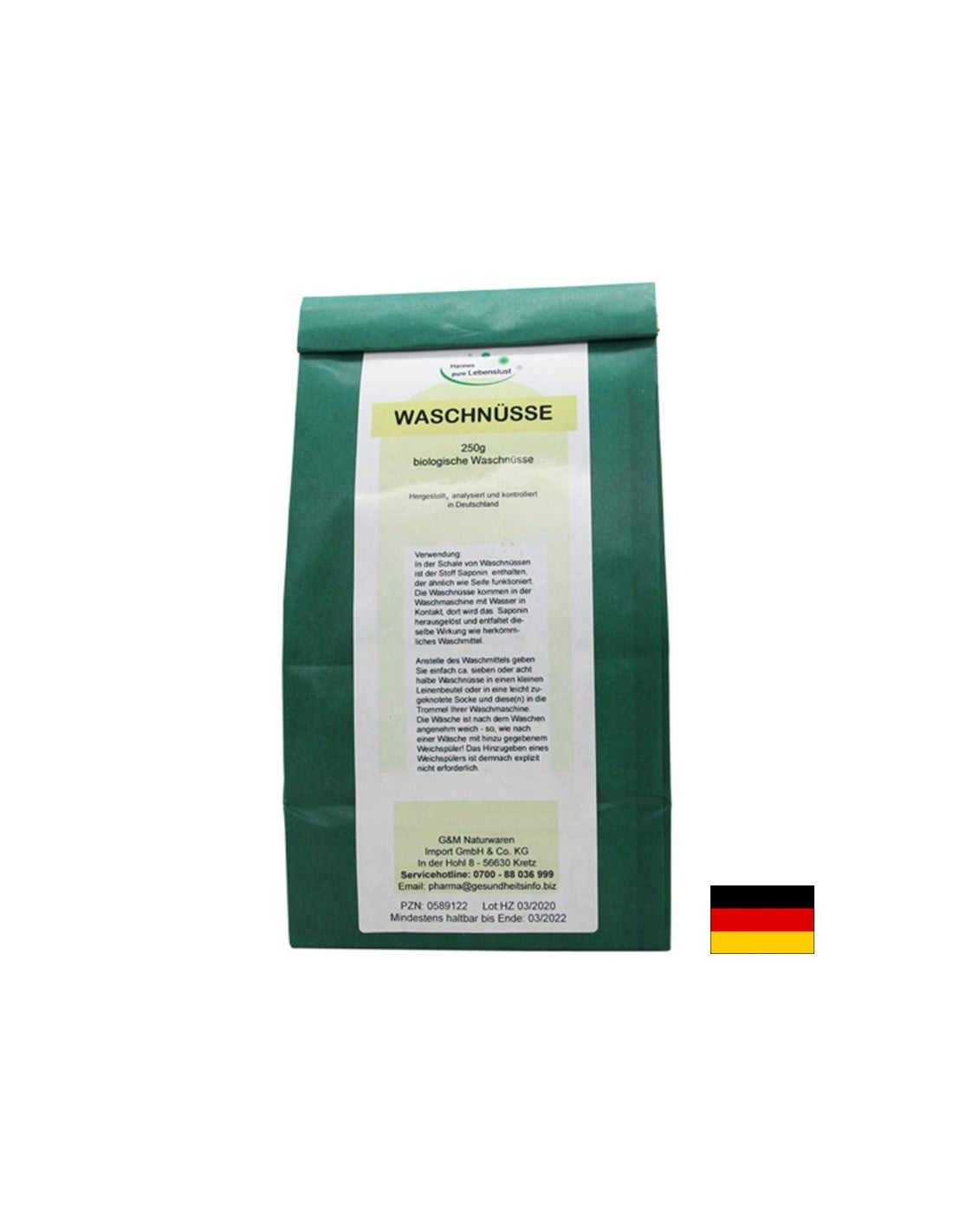 Washnusse - Săpun organic nuci, 250 g El Compra