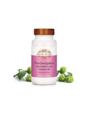 Menopause Natural Formula - With Hops, Vitamin B6 and Other Natural Ingredients, 240 Tablets Bärbel Drexel - Nutra Best Europe