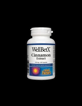 WellBetX® Cinnamon Extract 150 mg - 60 capsules - Nutra Best Europe