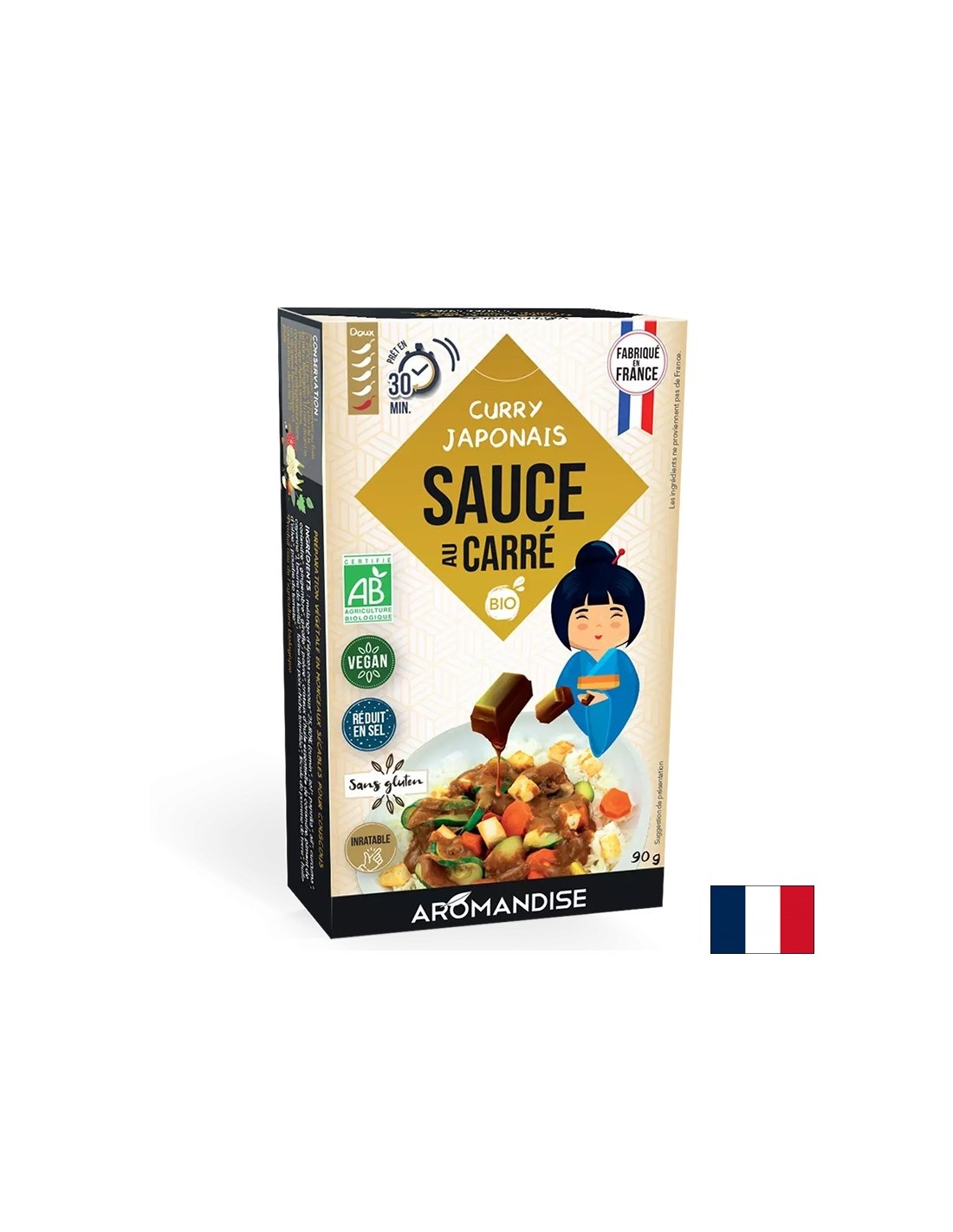 Cuburi de bulion – sos curry japonez, 90 g