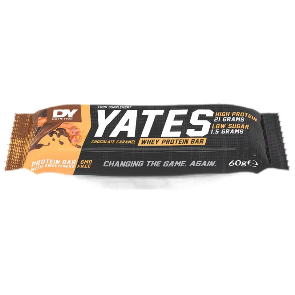 Baton proteic din zer Yates | Fara zahar - 60 de grame