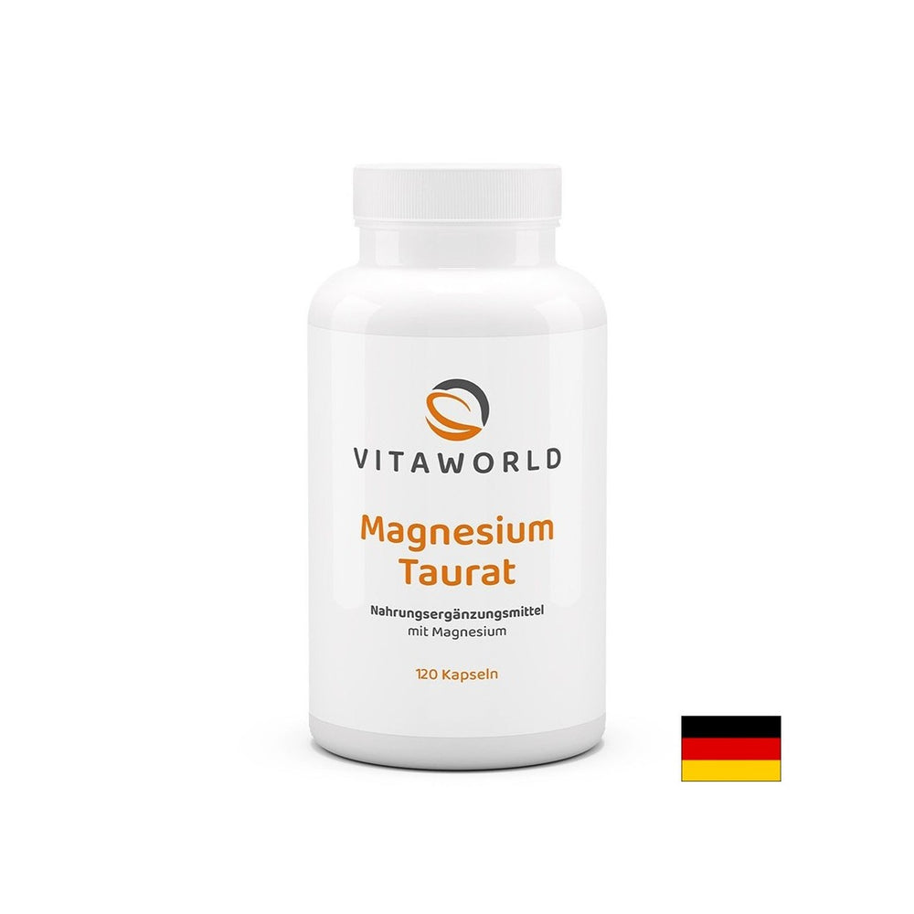 Sănătatea inimii și a mușchilor - Magneziu (taurat), 150 mg x 120 capsule