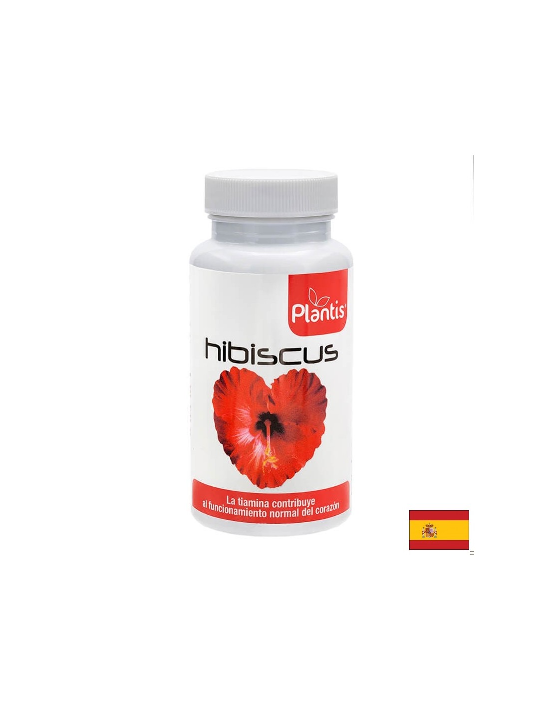 Pentru o inimă sănătoasă - Hibiscus și vitamina B1 - Hibiscus Plantis® 400 mg, 60 capsule