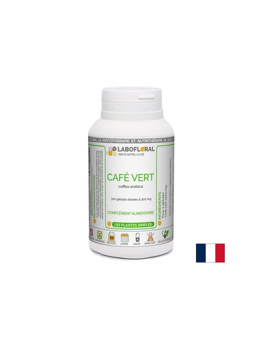 Pierdere sănătoasă în greutate - Cafea verde, 300 mg x 50 capsule
