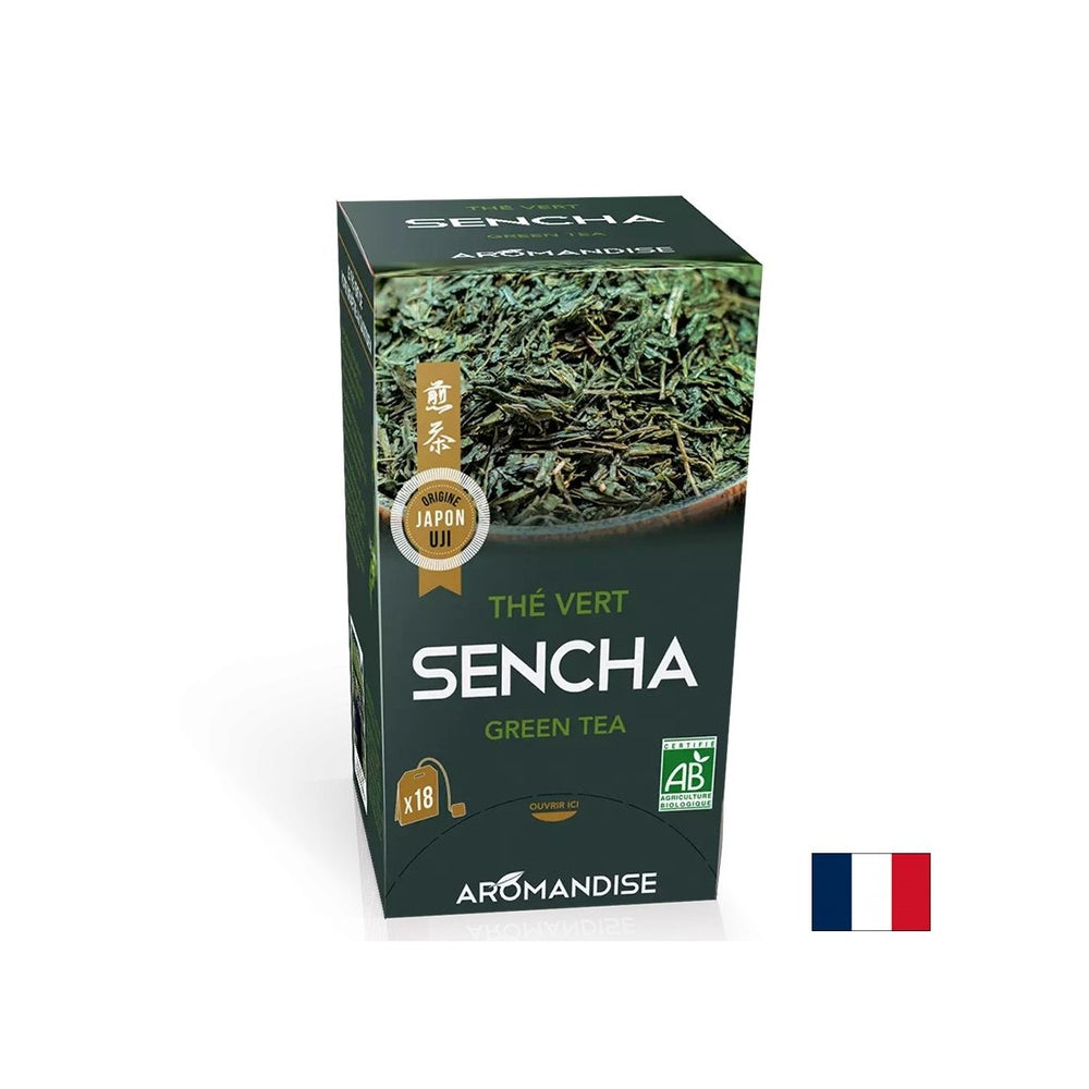 Ceai verde Sencha, 18 pliculețe de filtru