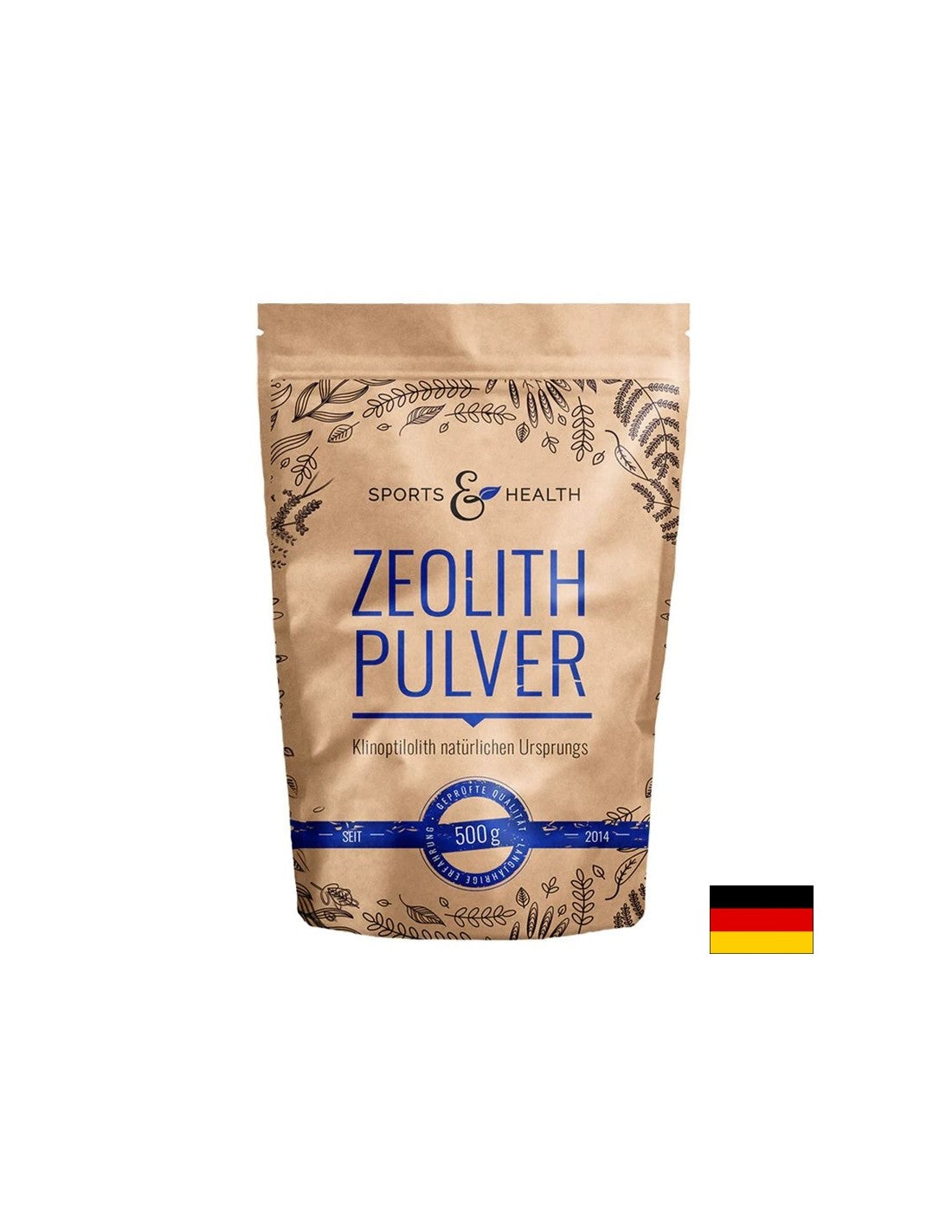 Zeolit ​​clinoptilolit (zeolit ​​natural), 500 g pulbere