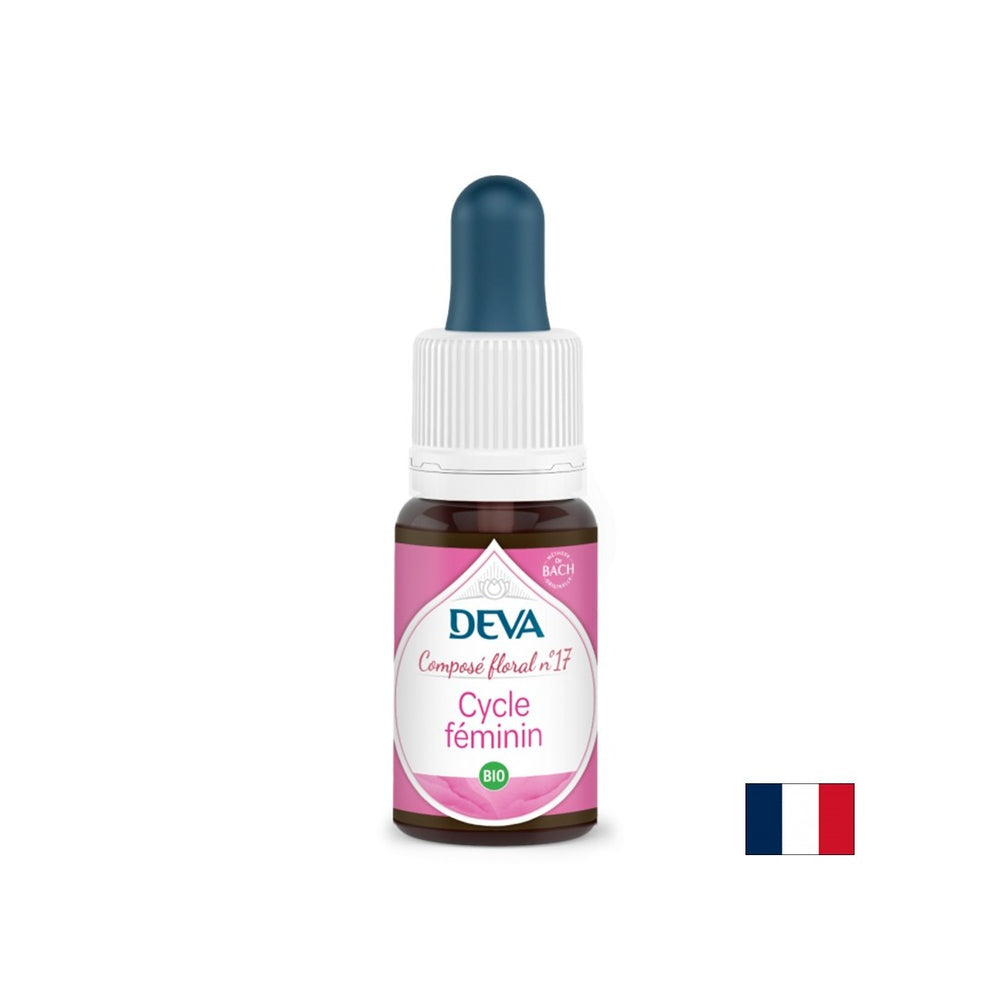 Ciclu feminin, esențe florale, picături Bach, 15 ml
