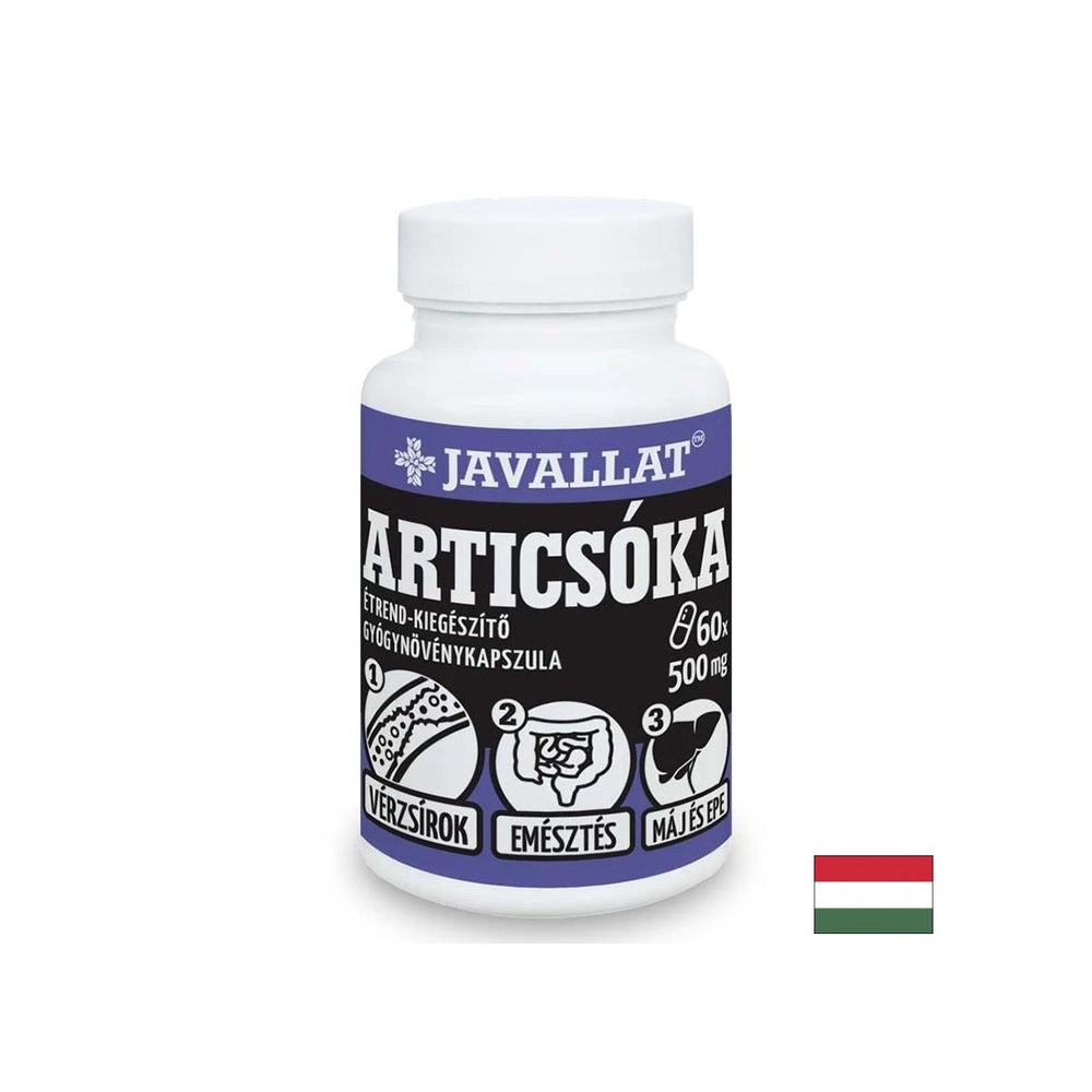 Bilă și ficat - Anghinare, 500 mg x 60 capsule