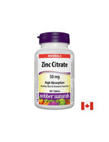 Citrat de zinc / Zinc (citrat), 50 mg, 180 comprimate