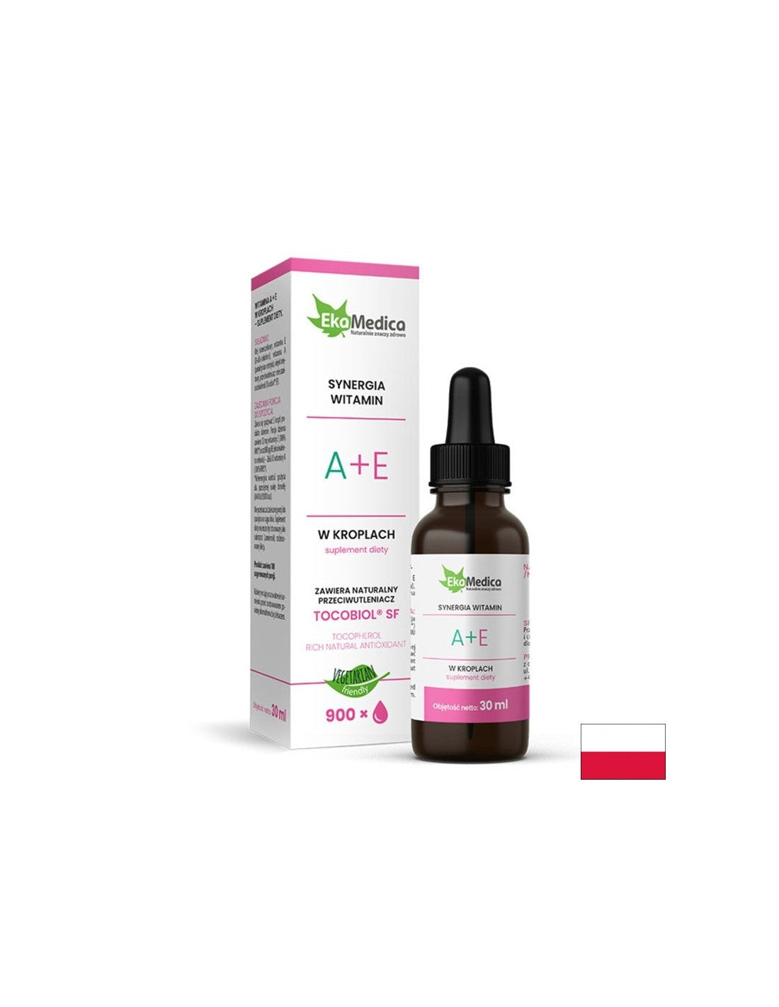 Vision - Vitamine A+E, picaturi 30 ml EkaMedica
